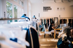 The Fashion Forward Dubai showroom in Paris.