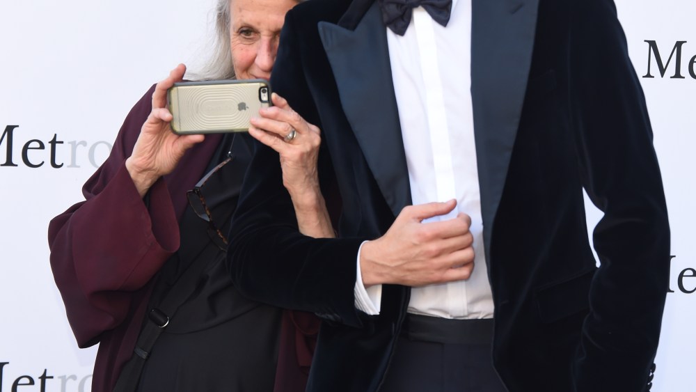 Sylvia Plachy and Adrien Brody