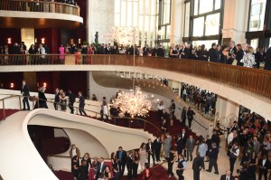 The atmosphere at the 2016 Metropolitan Opera Opening Night.