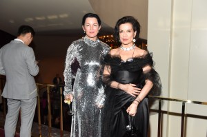 Elizabeth Peyton and Bianca Jagger
