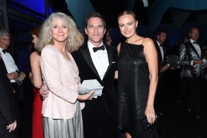 Blythe Danner, Michael Doyle, and Malin Akerman