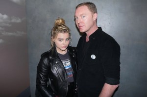 Chloe Grace Moretz and Stuart Vevers
