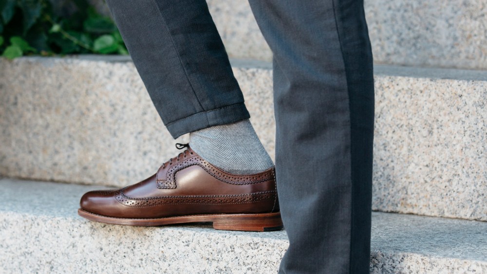 A look from Cole Haan's Made in Maine collection.