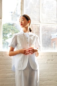 Backstage at Creatures of Comfort RTW Spring 2017