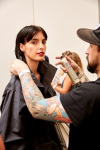 Backstage at Creatures of Comfort RTW Spring 2017