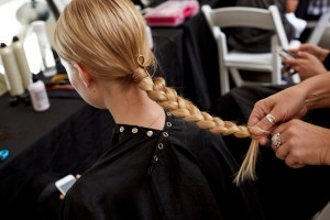 Backstage at Creatures of Comfort RTW Spring 2017