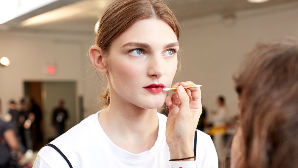 Backstage at Creatures of Comfort RTW Spring 2017