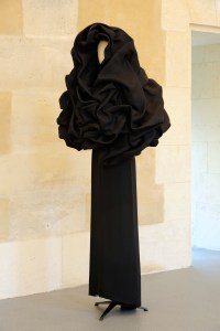 Balenciaga gazar cape and silk dress, Winter 1967