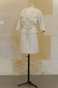 Balenciaga tussah silk jacket and skirt, Winter 1962.