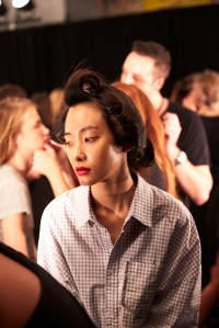 Backstage at Cushnie et Ochs Spring 2017