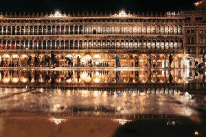 A still from René caovilla’s video of Venice.
