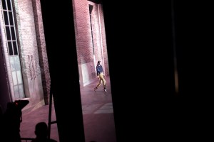 Backstage at Dsquared2 Spring 2017