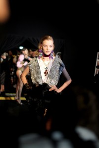 Backstage at Dsquared2 Spring 2017