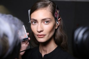 Backstage at Dsquared2 Spring 2017