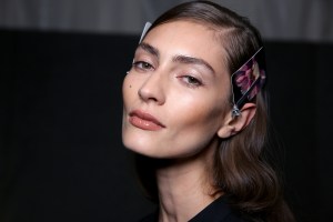 Backstage at Dsquared2 Spring 2017