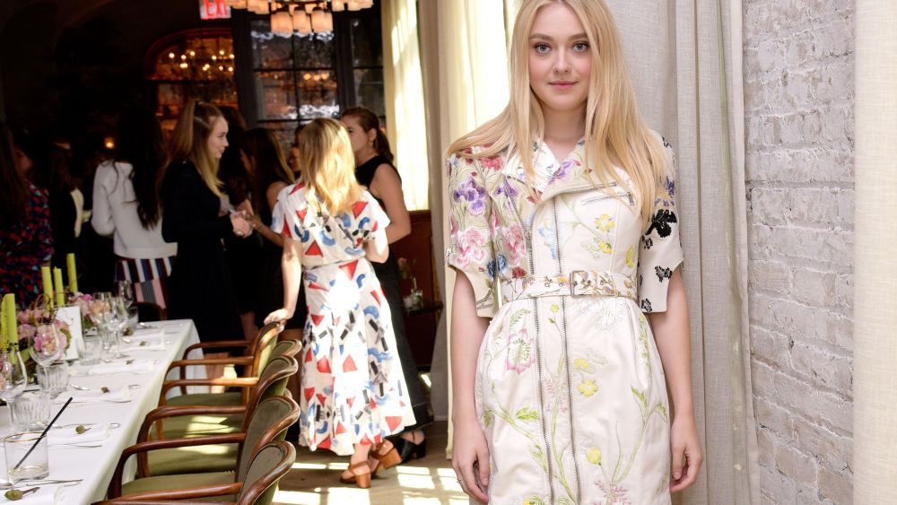 Dakota Fanning at the W Magazine It Girl Luncheon