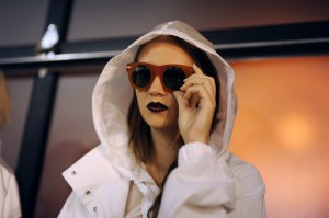 Backstage at DKNY RTW Spring 2017