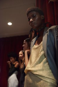 Backstage at Each X Other RTW Spring 2017