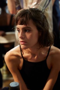 Backstage at Eckhaus Latta RTW Spring 2017
