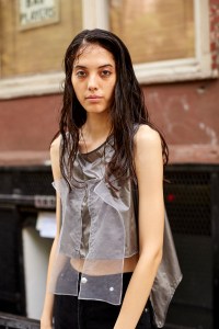 Backstage at Eckhaus Latta RTW Spring 2017