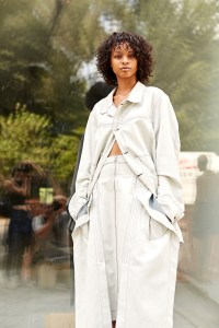 Backstage at Eckhaus Latta RTW Spring 2017