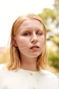 Backstage at Eckhaus Latta RTW Spring 2017