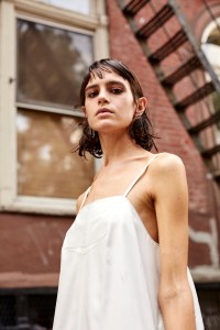 Backstage at Eckhaus Latta RTW Spring 2017