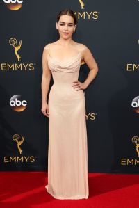 Emilia Clarke in Versace Emmys 2016