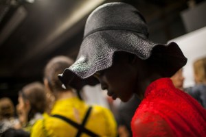 Backstage at Erdem RTW Spring 2017