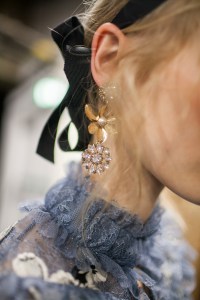 Backstage at Erdem RTW Spring 2017