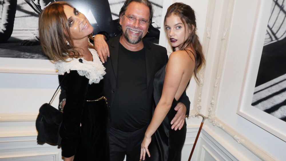 Carine Roitfeld, Sante D’Orazio and Barbara Palvin
