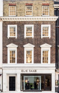Inside the Elie Saab Boutique in London.