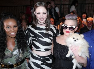 Juna Ambrose, Coco Rocha and Kelly Osbourne