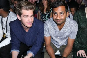 Andrew Garfield and Aziz Ansari
