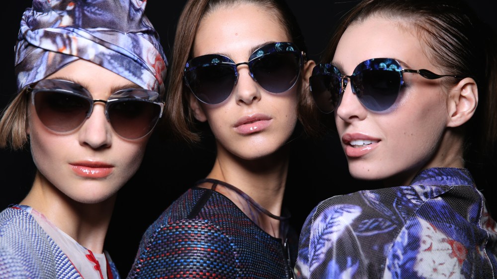 Backstage at Giorgio Armani Spring 2017