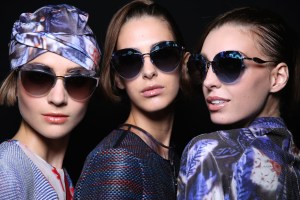 Backstage at Giorgio Armani Spring 2017
