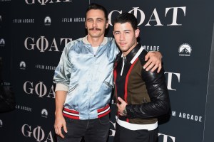 James Franco and Nick Jonas