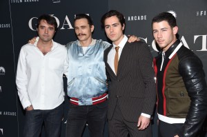 Andrew Neel, James Franco, Ben Schnetzer and Nick Jonas