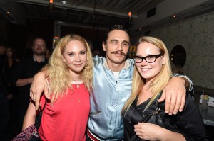 Juno Temple, James Franco and Pamela Romanowsky