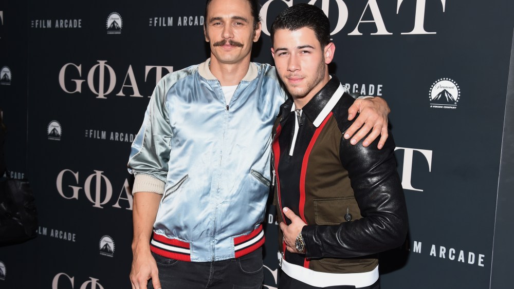 James Franco and Nick Jonas