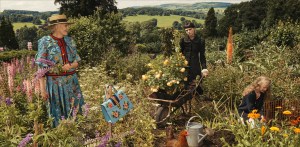 Vanessa Redgrave in the new Gucci cruise ad campaign for 2017.
