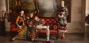 Vanessa Redgrave in the new Gucci cruise ad campaign for 2017.