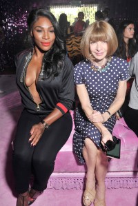 Serena Williams and Anna Wintour