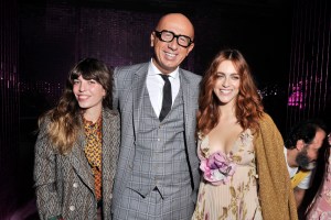 Lou Doillon, Marco Bizzarri and friend