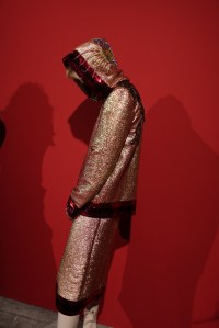 Backstage at Gucci Spring 2017