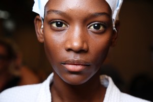 Backstage at Gucci Spring 2017