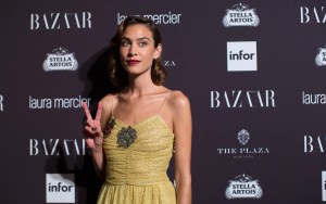 Alexa Chung at Harper's Bazaar's Icons Party