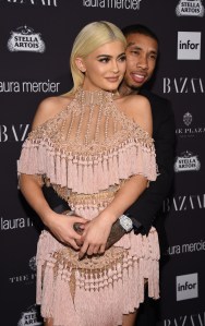 Kylie Jenner and Tyga at Harper's Bazaar's Icons Party
