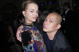 Daphne Groeneveld and Jason Wu at Harper's Bazaar's Icons Party