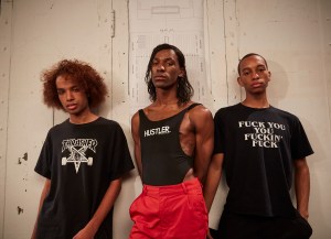 Backstage at Hood by Air RTW Spring 2017